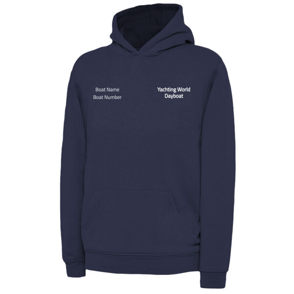 YWDB Class Kids Personalised Hoodie Dark Colours Thumbnail