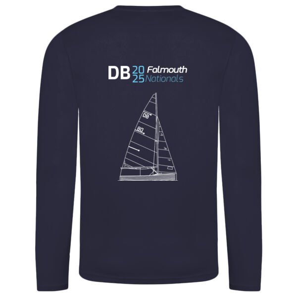 YWDB Nationals Mens Long Sleeve Polyester T-shirt Dark Colours Thumbnail